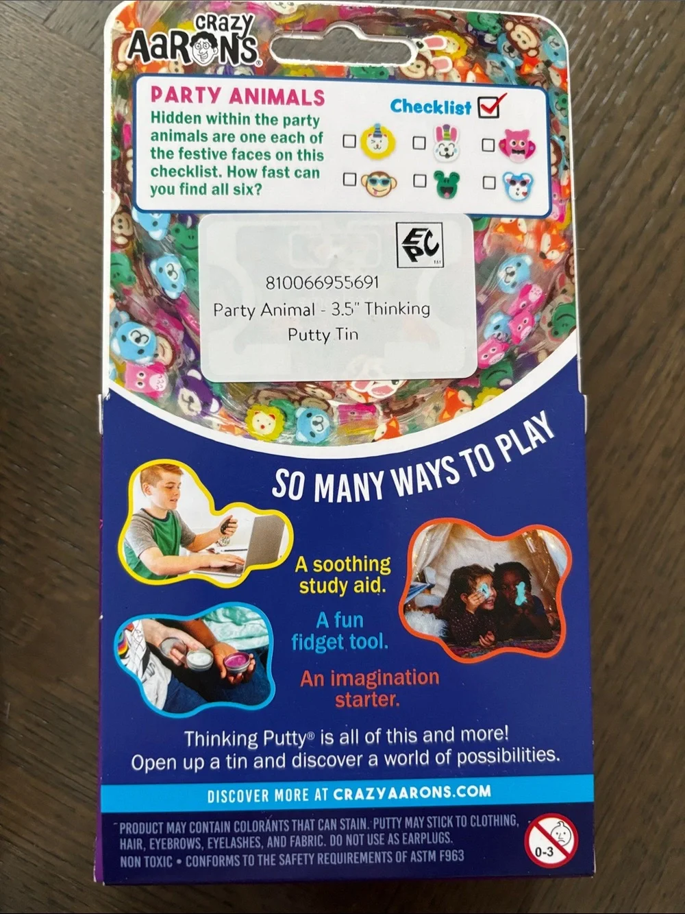 Crazy Aaron's Thinking Putty - 4 Pack - Picture 9 of 9